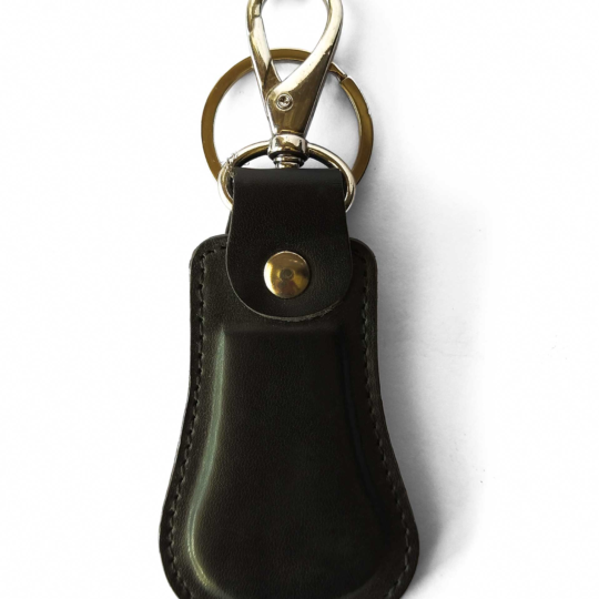 LEATHER KEY CHAIN WITH BELT LOOP
