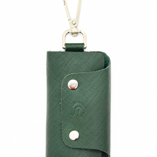 SAFFIANO KEY ORGANIZER-LEATHER KEY HOLDER