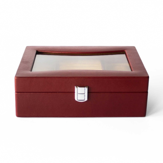 THE DELUXE JEWELRY AND WATCH ORGANIZER CASE-UNISEX