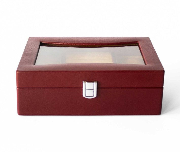 THE DELUXE JEWELRY AND WATCH ORGANIZER CASE-UNISEX